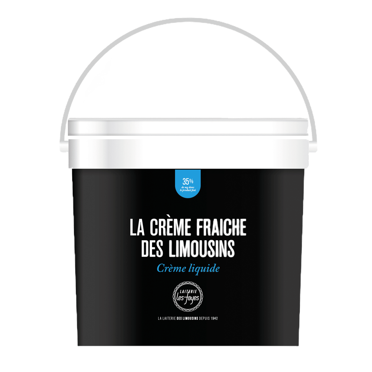 Crème fleurette entière 35% MG 25cl • La Fermière